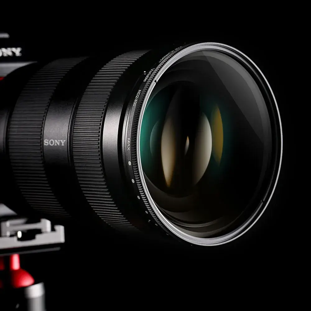Светофильтр K&F Concept KV32 Slim Variable Fader NDX, ND2-ND400, 77 мм фото-6