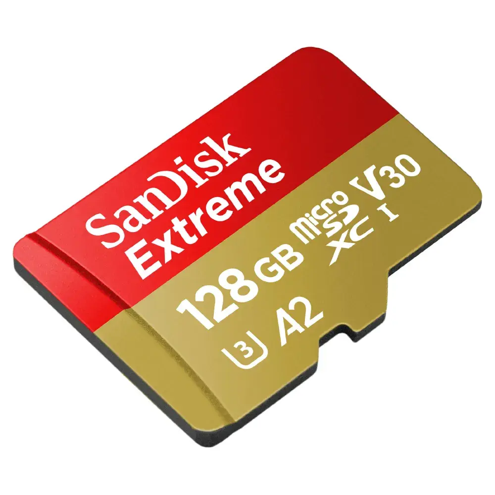 Карта памяти SanDisk microSDXC Extreme V30 A2 U3 4K (190/90 MB/s) 128 GB фото-2