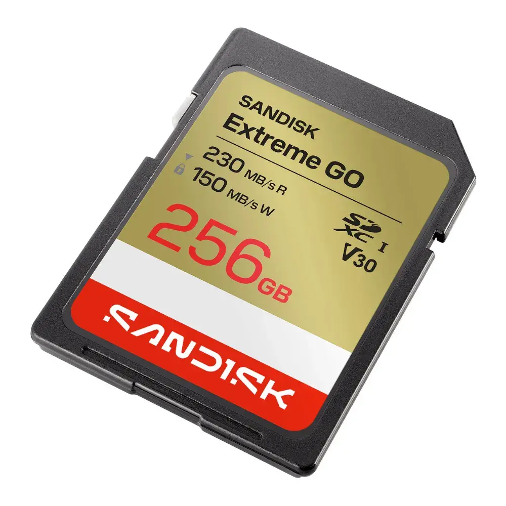 Карта памяти SanDisk SDXC 256GB Extreme GO UHS-I V30 230/150 МБ/с фото-2 Карта памяти SanDisk SDXC 256GB Extreme GO UHS-I V30 230/150 МБ/с фото-2