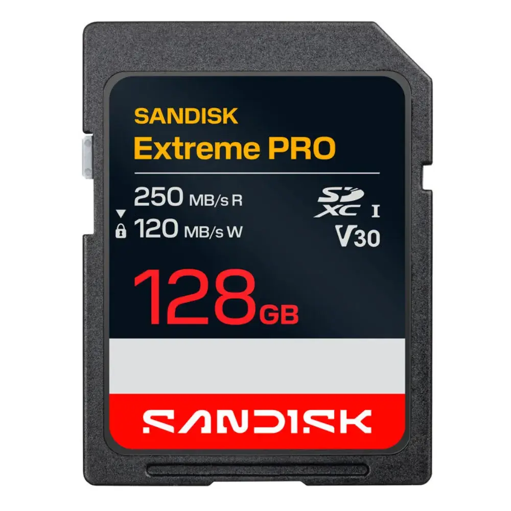 Карта памяти SanDisk SDXC 128GB Extreme Pro UHS-I V30 U3 R250/W120 МБ/с Карта памяти SanDisk SDXC 128GB Extreme Pro UHS-I V30 U3 R250/W120 МБ/с