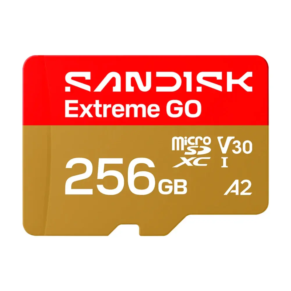 Карта памяти SanDisk MicroSDXC 256GB Extreme GO UHS-I V30 A2 240/160 МБ/с Карта памяти SanDisk MicroSDXC 256GB Extreme GO UHS-I V30 A2 240/160 МБ/с