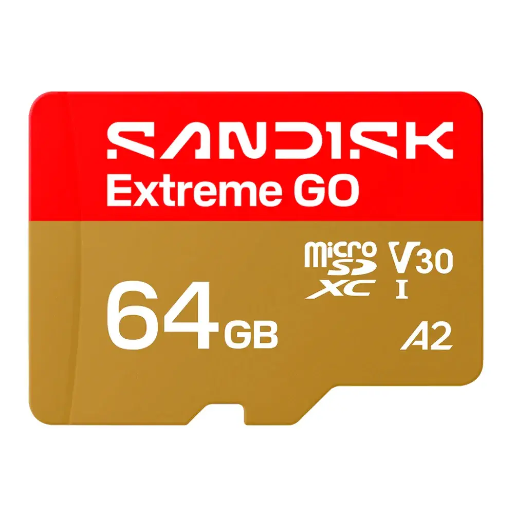 Карта памяти SanDisk MicroSDXC 64GB Extreme GO UHS-I V30 A2 170/80 МБ/с Карта памяти SanDisk MicroSDXC 64GB Extreme GO UHS-I V30 A2 170/80 МБ/с