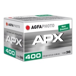 Фотопленка AGFAPHOTO APX 400/36 ч/б негативная- фото
