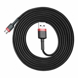 Baseus cafule Кабель USB для Micro 1.5A 2M Красный+Черный CAMKLF-C91- фото2