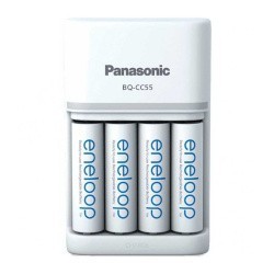 Зарядное устройство Panasonic Smart-Quick Charger с аккумуляторами Eneloop 4AA 2000 (K-KJ55MCD40E)- фото4