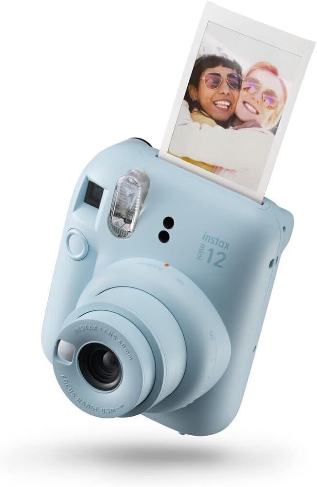 Фотоаппарат Fujifilm Instax mini 12 Pastel Blue (голубой)- фото4