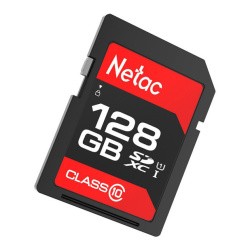 Карта памяти SDXC 128GB U1/C10 Netac P600- фото2