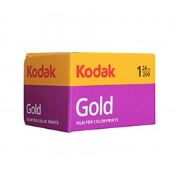 Фотопленка Kodak Gold 200/24 цветная негативная
