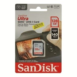 Карта памяти SanDisk 128 ГБ Ultra SDHC/SDXC UHS-I (SDSDUNB-128G-GN6IN)- фото2