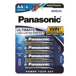Батарейки Panasonic Evolta AA щелочные в блистере 4шт LR6EGE/4BP