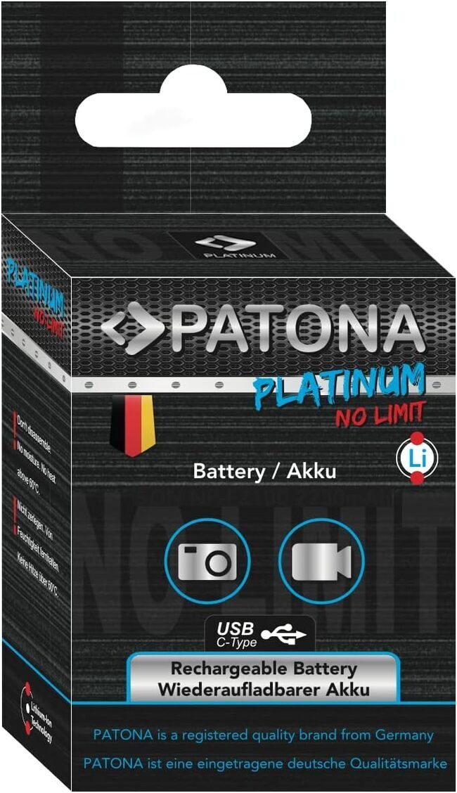 Аккумулятор PATONA Platinum с входом USB-C для Sony NP-FZ100- фото4
