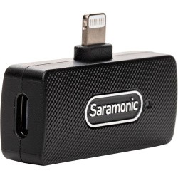 Saramonic Blink100 B4(TX+TX+RXDI) Радиосистема 2,4Гц приемник + 2 передатчика, разъем Lightning (iPhone)- фото4