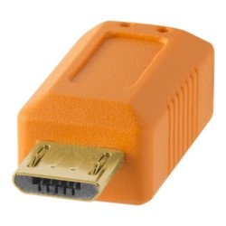 Кабель Tether Tools TetherPro USB 2.0 to Micro-B 5-Pin 4.6m Orange (CU5430ORG)- фото3