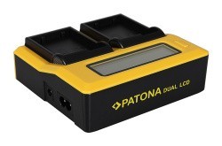 Зарядное устройство от сети PATONA DUAL LCD USB для EN-EL15 (7624)