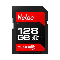 Карта памяти SDXC 128GB U1/C10 Netac P600- фото
