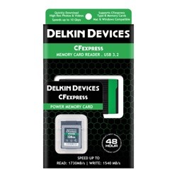 Комплект Delkin Devices CFexpress Reader and Card Bundle 128GB [DCFX1-128-R]- фото