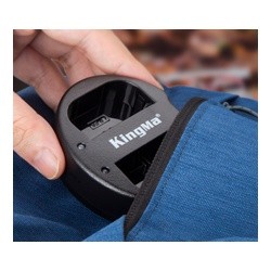 Зарядное устройство Kingma BM015-LPE6, USB, для 2х аккум. Canon LP-E6- фото3
