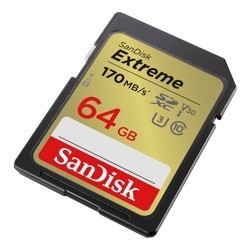 Карта памяти SanDisk SDXC 64GB Class10 Extreme V30 UHS-I U3 (SDSDXV2-064G-GNCIN)- фото3