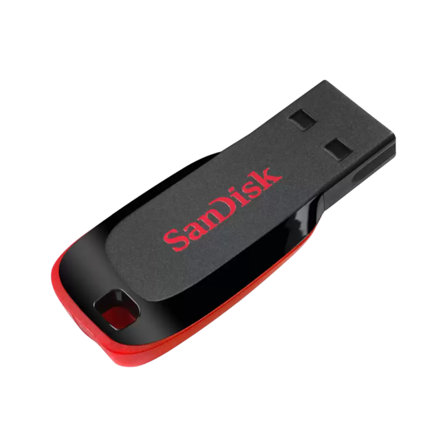 Флеш-накопитель Sandisk Cruzer Blade USB 2.0 128 ГБ (SDCZ50-128G-B35)