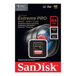 Карта памяти SanDisk Extreme Pro SDXC 64GB (SDSDXXU-064G-GN4IN)- фото3