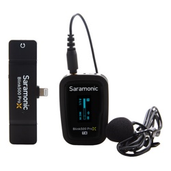 Saramonic Blink500 ProX B3 (TX+RXDI) Радиосистема 2,4Ггц приемник + передатчик, Lightning (iPhone)- фото2
