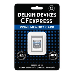 Карта памяти Delkin Devices Prime CFexpress 64GB [DCFX0-064]- фото2