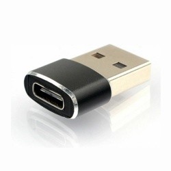Переходник USB Cablexpert A-USB2-AMCF-02, USB-A(M)/Type-C(F), 2.0- фото