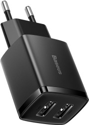 Сетевое зарядное устройство Baseus Compact 10.5W EU Black (CCXJ010201)- фото2