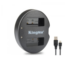 Зарядное устройство Kingma BM015-LPE17, USB, для 2х Canon LP-E17- фото2