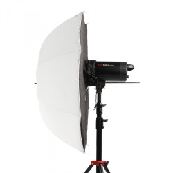 Зонт просветный UB-40W с отражателем 102см- фото