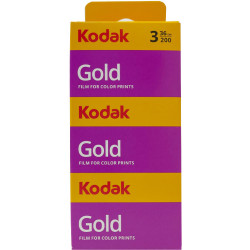 Фотопленка Kodak Gold 200/36 цветная негативная (3 шт. в упаковке)- фото