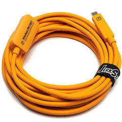 Кабель-удлинитель Tether Tools TetherPro USB-C to USB-С Adapter 4.6m Orange [TBPRO3-ORG]- фото4