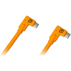 Кабель Tether Tools TetherPro USB-C Right Angle to USB-C Right Angle 4.6m Orange [CUC15RT2RT-ORG]- фото2