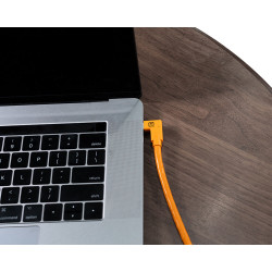 Кабель Tether Tools TetherPro USB-C Right Angle to USB-C Right Angle 4.6m Orange [CUC15RT2RT-ORG]- фото4