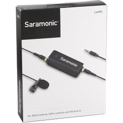 Saramonic LavMic адаптер с нагрудным микрофоном для камер и смартфонов (2 входа 3,5 мм)- фото9