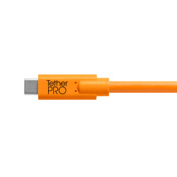 Кабель TetherPro USB-C to USB-C 4.6m Orange [CUC15-ORG]- фото4