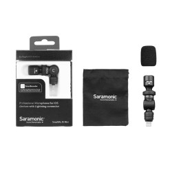 Saramonic SmartMic Di Mini Микрофон Plug & Play компактный всенаправленный для устройств iOS, разъем Lighting (iPhone)- фото4