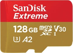 Карта памяти SanDisk Extreme microSDXC SDSQXA1-128G-GN6MN 128GB- фото