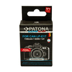 Аккумулятор Patona Platinum для Canon LP-E17- фото2