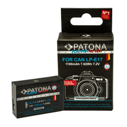 Аккумулятор Patona Platinum для Canon LP-E17- фото