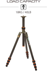 Штатив 3 Legged Thing Punks Billy Tripod Kit with AirHed Neo карбон- фото5