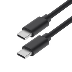 Кабель Kingma USB-C / USB-C, PD 100 Вт, 1,8 м, черный- фото