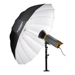 Зонт-отражатель GB Deep white L (130 cm)- фото