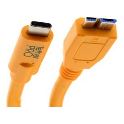 Кабель Tether Tools TetherPro USB-C to USB 3.0 Micro-B 4.6m Orange [CUC3315-ORG]- фото6
