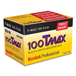 Фотопленка Kodak T-Max 100/36 ч/б негативная- фото