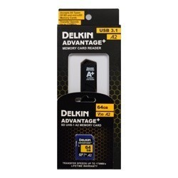 Комплект Delkin Devices Advantage SD Reader and Card Bundle 64GB (DSDWA264R)- фото