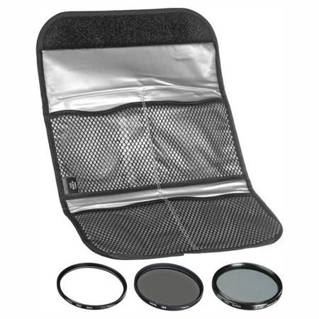 Комплект DIGITAL FILTER KIT (Набор Светофильтров HOYA 77MM): UV (C) HMC MULTI, PL-CIR, NDX8 фото-3