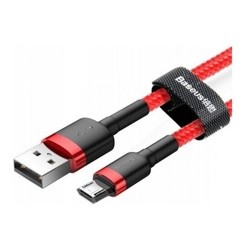 Кабель Baseus cafule USB для Micro 1M красный CAMKLF-B09- фото6