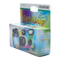 Одноразовая камера Fujifilm Quick Snap, белая (27 кадров)- фото2