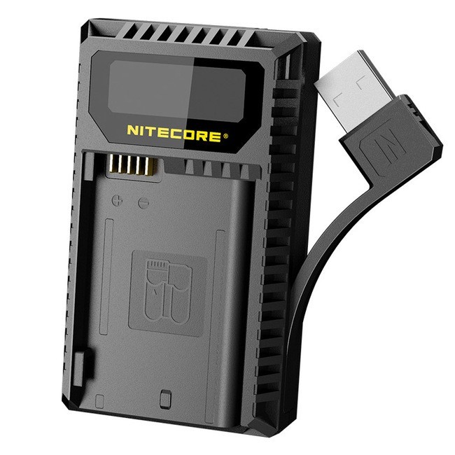 Зарядное устройство Nitecore UNK2 с 2 слотами для аккумуляторов Nikon EN-EL15 EN-EL15a EN-EL15b (UNK2120919)- фото2